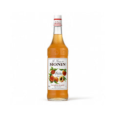 Monin Peach Syrup 1L Premium Fruit Flavour Beverage Syrup - SNH Packing