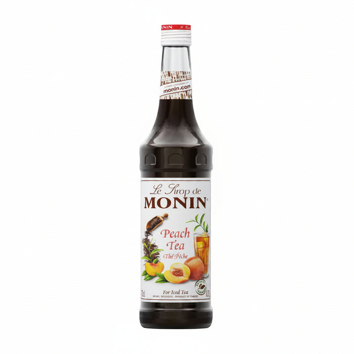 Monin Peach Tea Syrup 1L Premium Fruit Tea Beverage Syrup