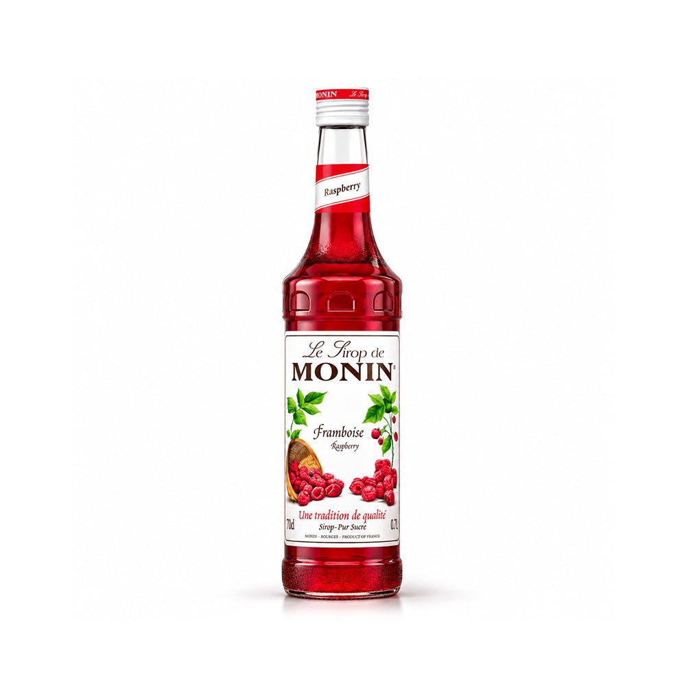 Monin Raspberry Syrup 700ML Premium Berry Flavour Beverage Syrup - SNH Packing