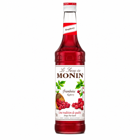 Monin Raspberry Syrup Sweet Tart Berry Flavour 700ML