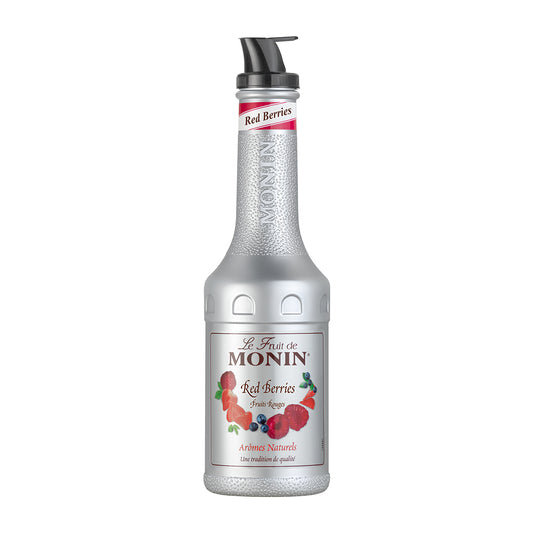 Monin Red Berries Fruit Mix Puree 50.1 Percent Fruit 1L