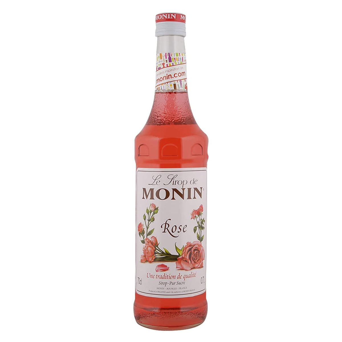 Monin Rose Syrup Floral Petal Flavour 700ML