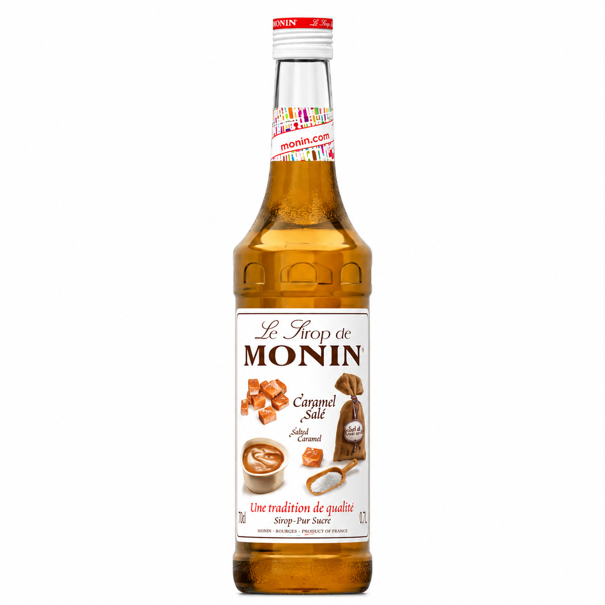 Monin Salted Caramel Syrup Rich Buttery Flavour 700ML