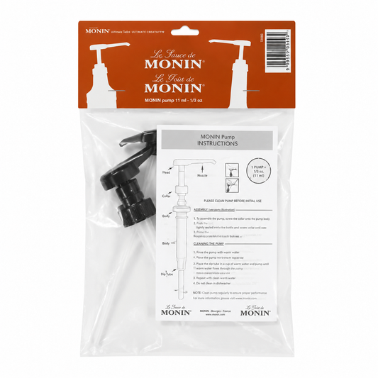 Monin Sauce Pump 1.89L Bottle 15ML Dispenser