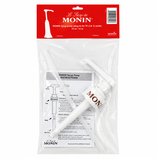Monin Syrup Pump Plug In 10ML Bottle Accessory