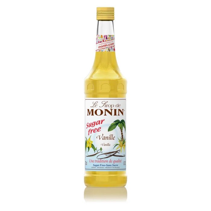 Monin Vanilla Sugar Free Syrup 700ml Smooth Vanilla Flavour Beverage Syrup - SNH Packing