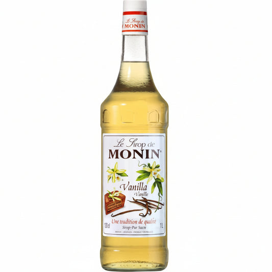 Monin Vanilla Syrup Smooth Aromatic Flavour 1L