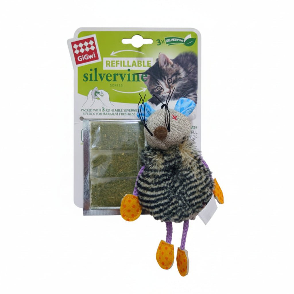 Mouse Refillable Slivervine with 3 Slivervine teabags with ziplock bag - SNH Packing