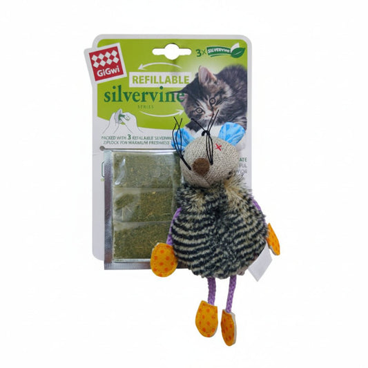 Mouse Refillable Slivervine with 3 Slivervine teabags with ziplock bag - SNH Packing
