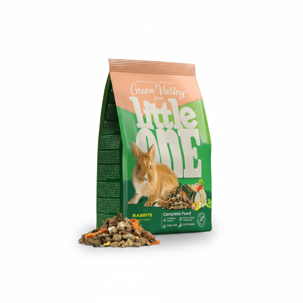 Little One Green Valley Fibrefood for Rabbits 750g