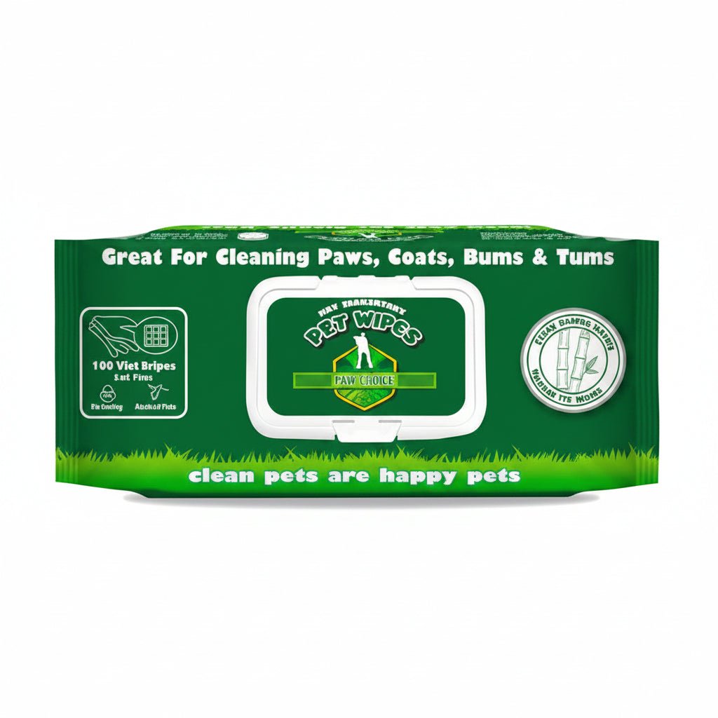 My Turf 100% Biodegradable Bamboo Pet Wipes (100 Sheets) - SNH Packing