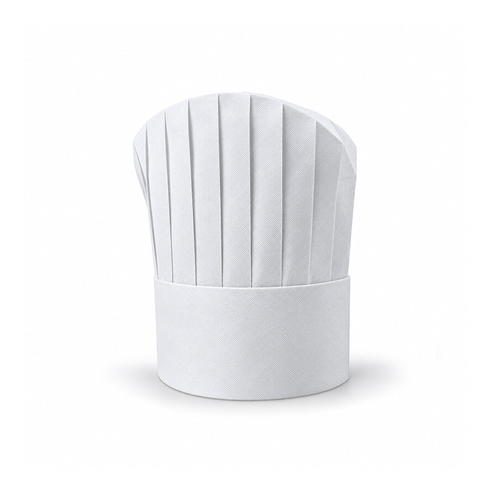 Non Woven Chef Hat 10 Pieces Black White 9 Inch 12 Inch - SNH Packing