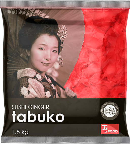 Tabuko Pickled Ginger Pink | 1.5 KG