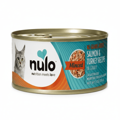 Nulo Cat Minced Salmon & Turkey 3 oz Can - SNH Packing