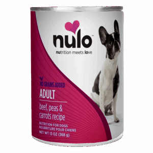 Nulo Dog Grain-Free Beef, Peas, & Carrots 13 oz Can - SNH Packing