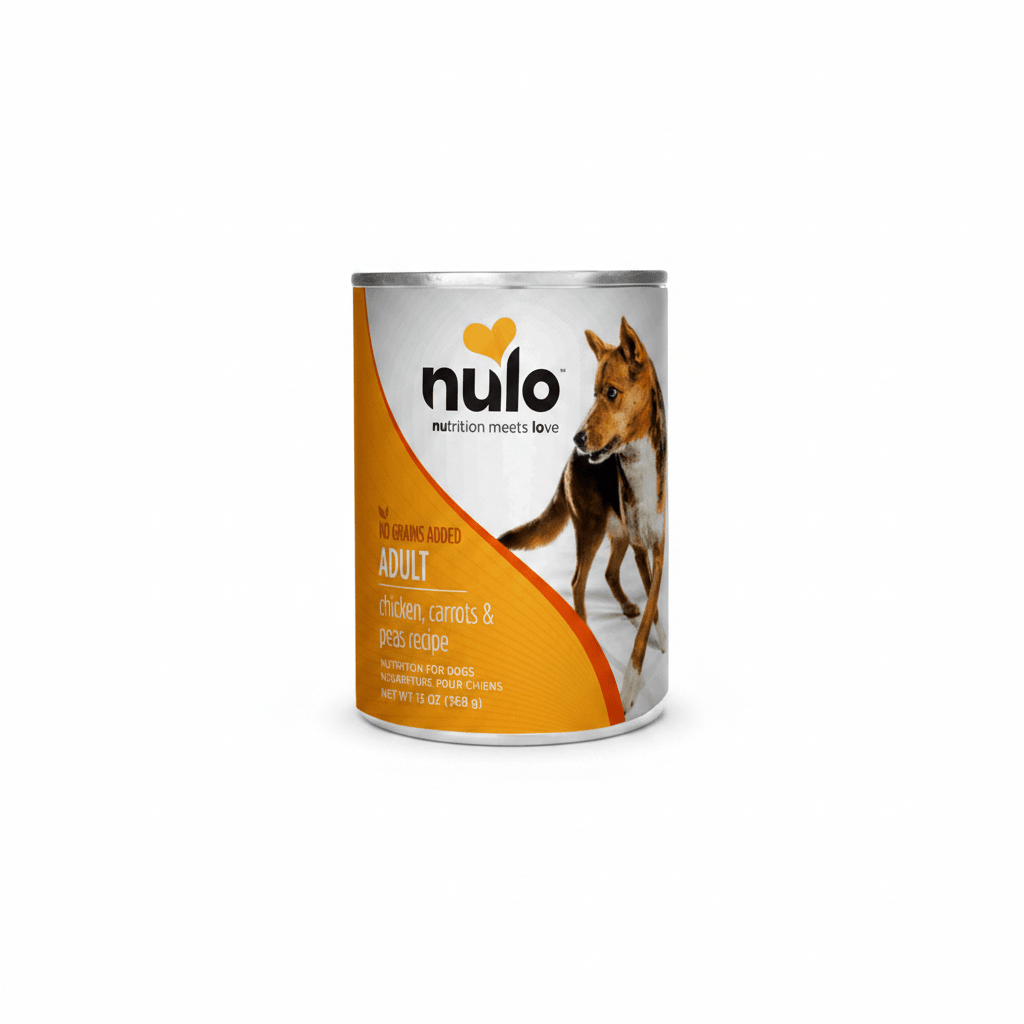 Nulo Dog Grain-Free Chicken, Peas, & Carrots 13 oz Can - SNH Packing