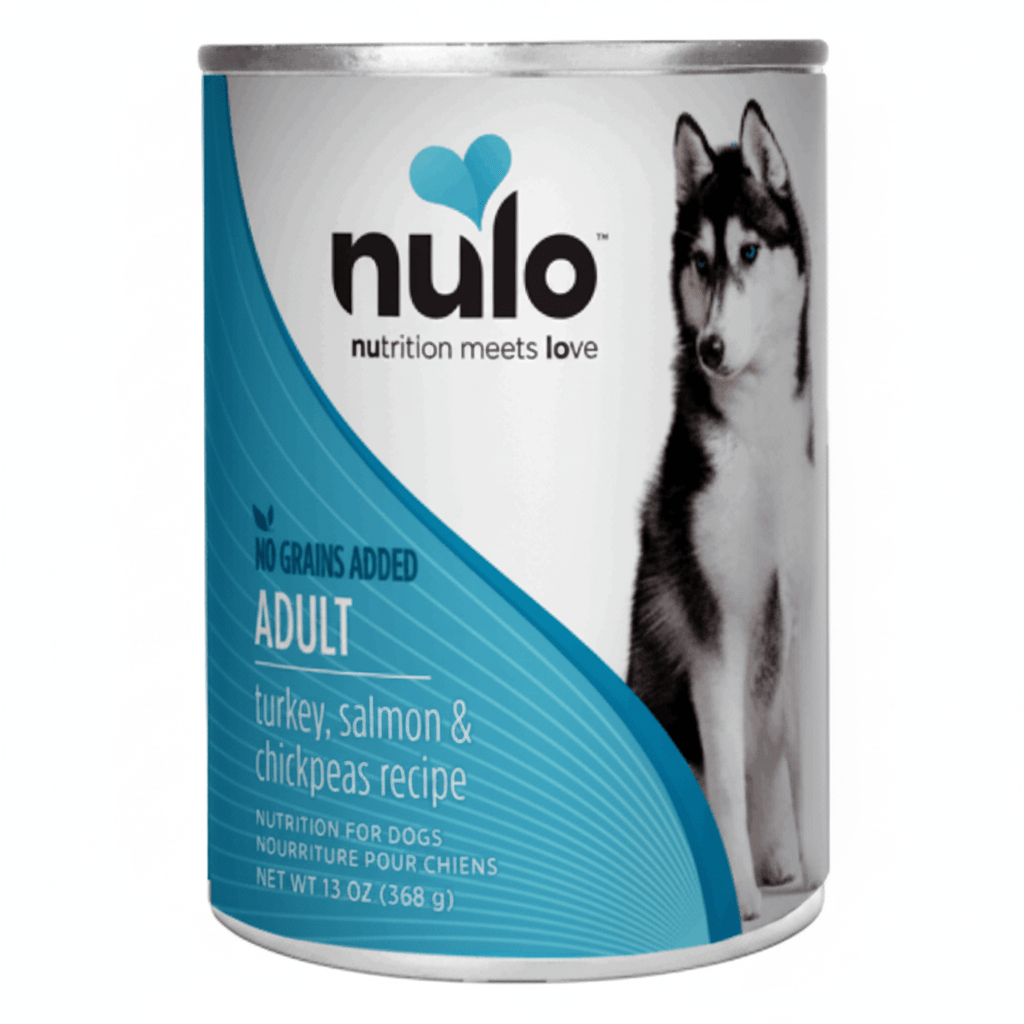 Nulo Dog Grain-Free Turkey, Salmon & Chickpeas 13 oz Can - SNH Packing
