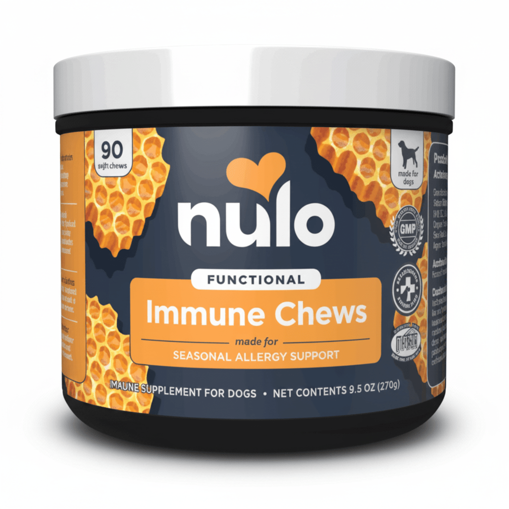 Nulo Immune Soft Chew for Dogs - 9.5 oz (90 ct. Jar) - SNH Packing