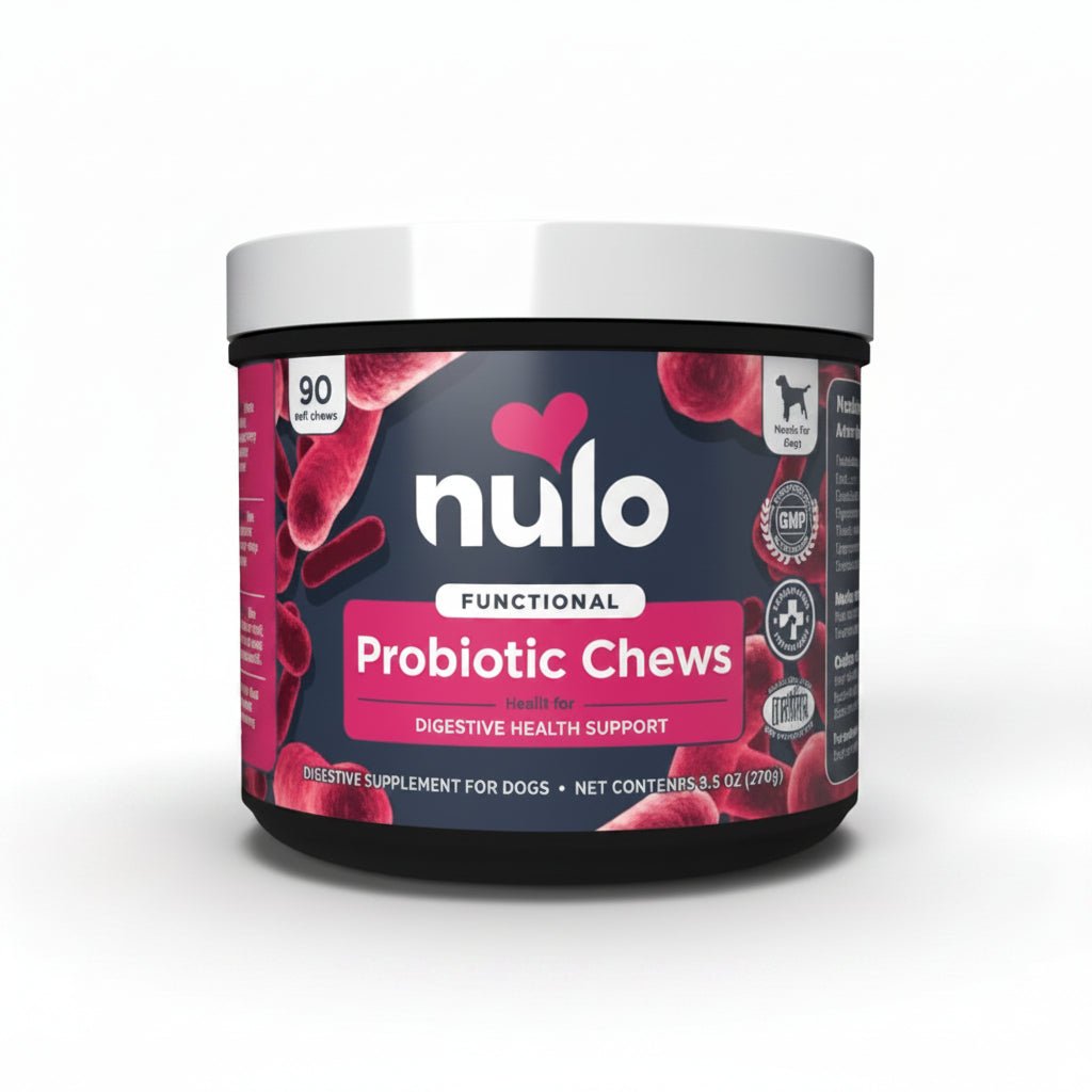 Nulo Probiotic Soft Chew for Dogs - 9.5 oz (90 ct. Jar) - SNH Packing
