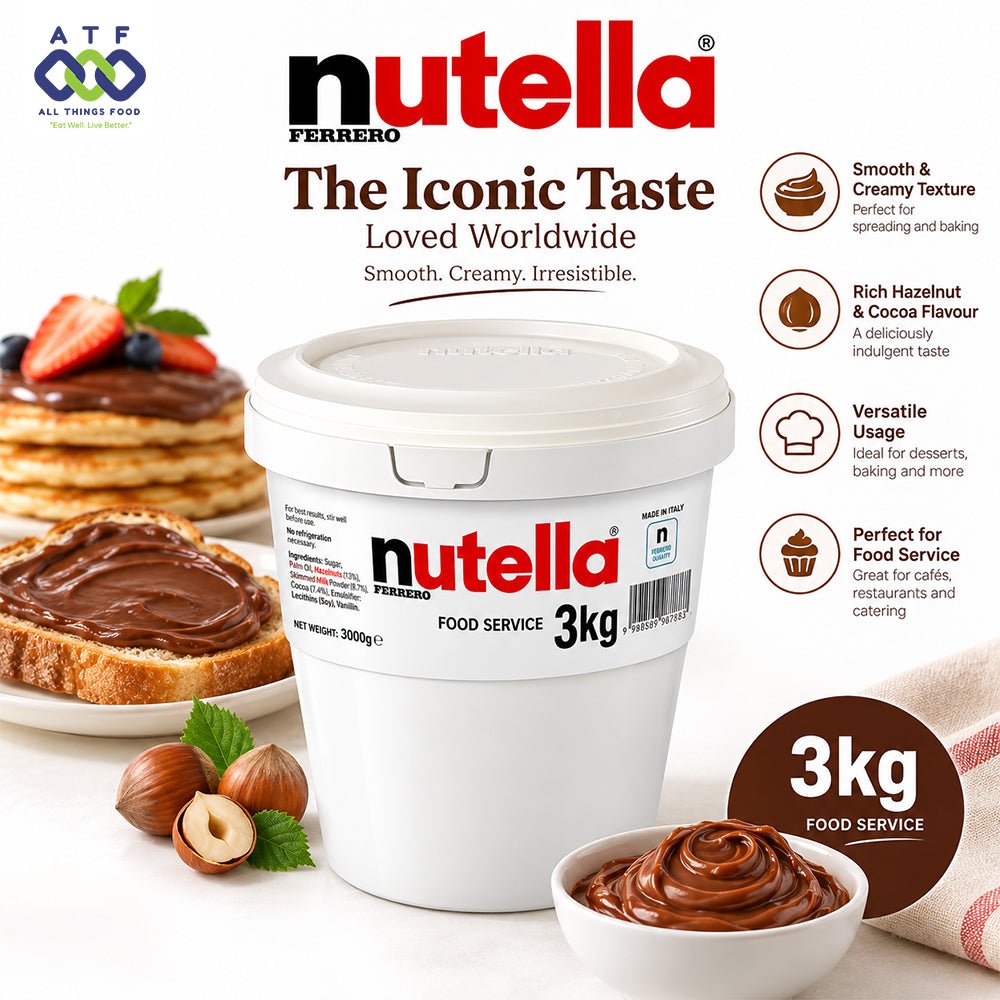 Nutella Hazelnut Chocolate Spread 3KG Premium Cocoa Hazelnut Spread - SNH Packing