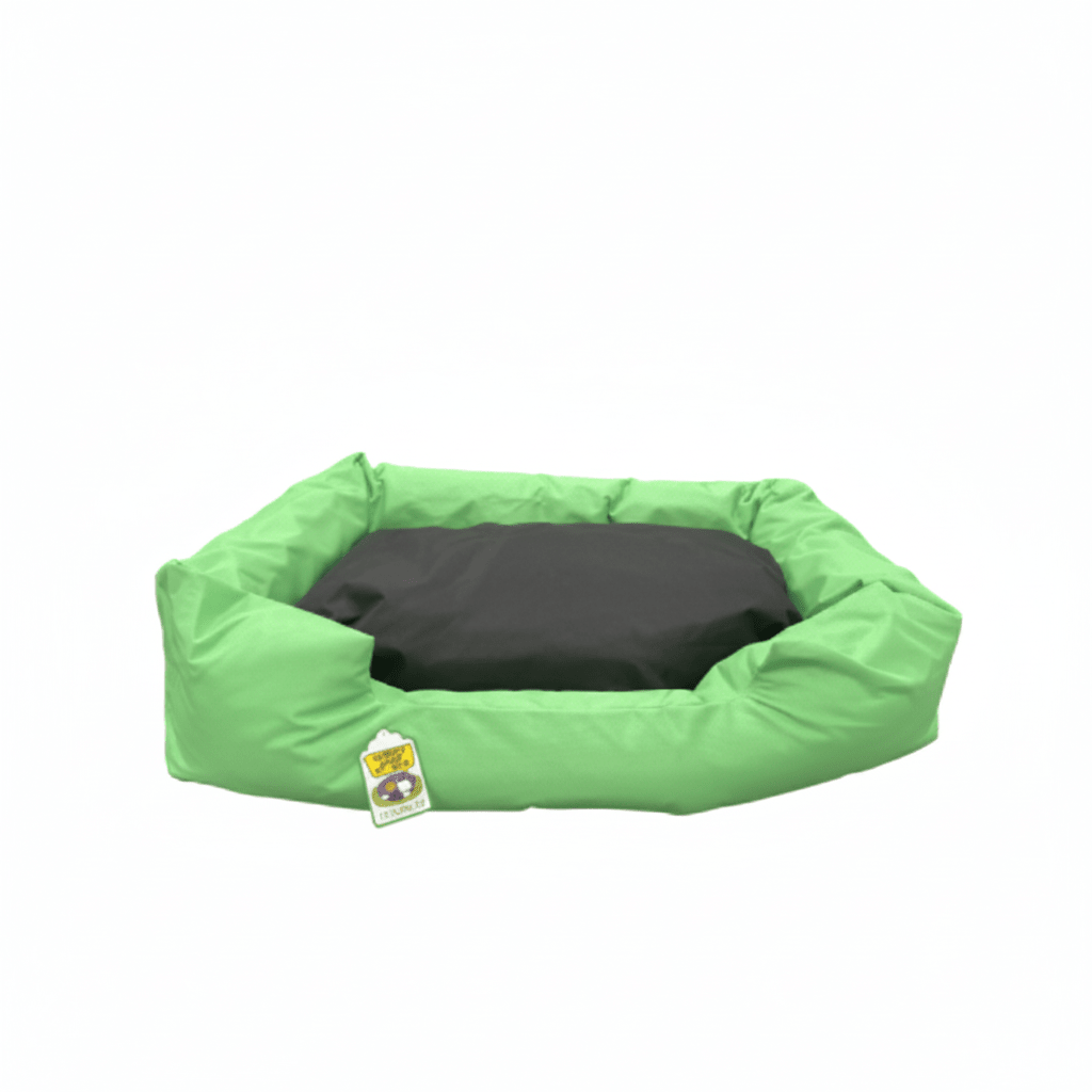 NutraPet L-86CM W-65CM H-19CM LOUNGER BED GREEN & BLACK L - SNH Packing