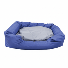 NutraPet L-86CM W-65CM H-19CM LOUNGER BED NAVY & GREY L - SNH Packing