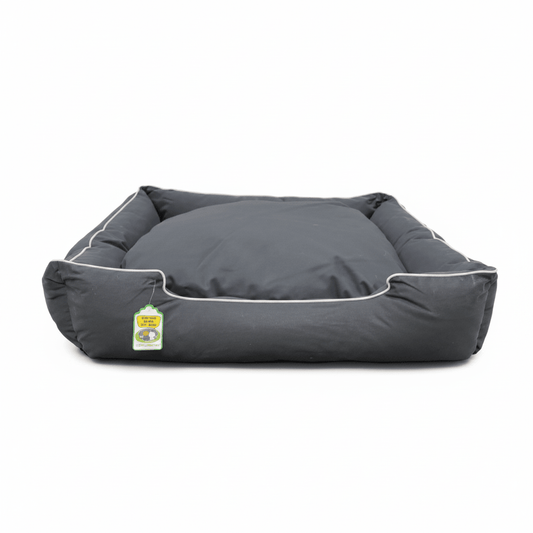 NutraPet L-97CM W-82CM H-28CM W/R LOUNGER BED BLACK L - SNH Packing