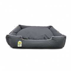 NutraPet L-97CM W-82CM H-28CM W/R LOUNGER BED BLACK L - SNH Packing