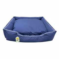 NutraPet L-97CM W-82CM H-28CM W/R LOUNGER BED NAVY L - SNH Packing
