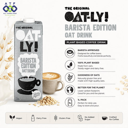 Oatly Original Barista Edition Oat Drink 1L Plant Based Coffee Drink - SNH Packing