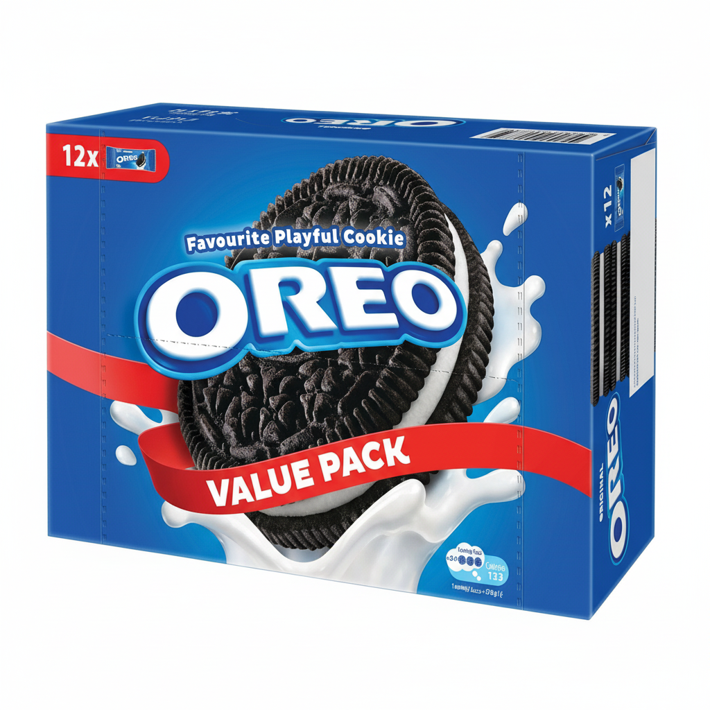 Oreo Original Sandwich Cookies Chocolate Vanilla 36.8G