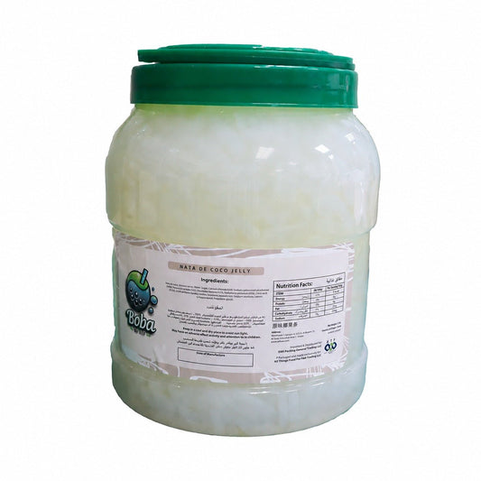 Original Nata de Coco Jelly 2.5L | Bubble Tea & Dessert Topping | Boba by ATF - SNH Packing