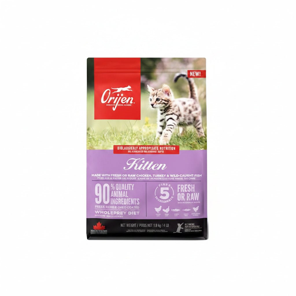 Orijen Kitten Formula - Brain & Muscle Development Cat Dry Food - 1.8KG - SNH Packing