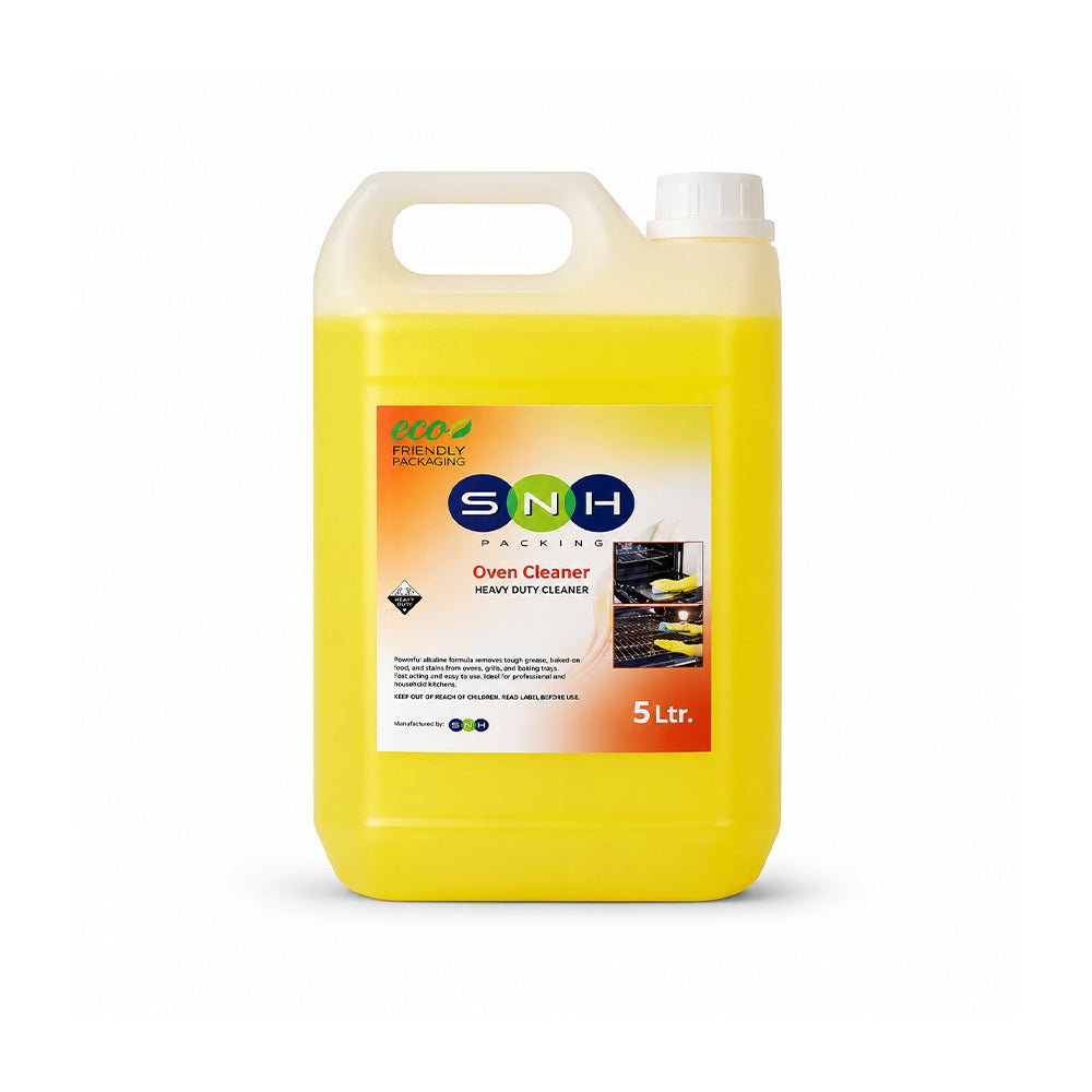 Oven Cleaner Liquid 5L Yellow Heavy Duty Cleaner - SNH Packing