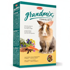 Padovan Grandmix Coniglieti(Bunnies) For Rabbit[Weight - 850g] - SNH Packing