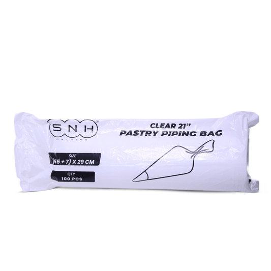 Pastry Piping Bags – Clear 55cm | 100PCS - SNH Packing