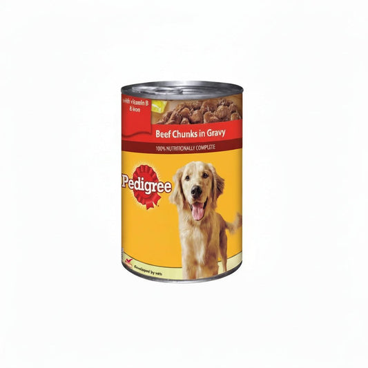 Pedigree Beef Chunks in Gravy Wet Dog Food - 400G - SNH Packing