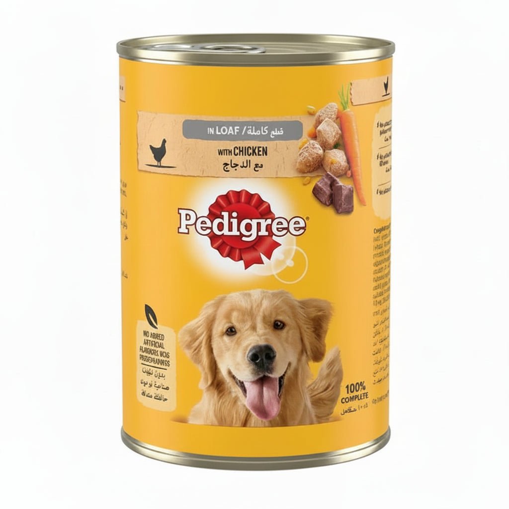 Pedigree Chicken Loaf Wet Dog Food - 400G - SNH Packing