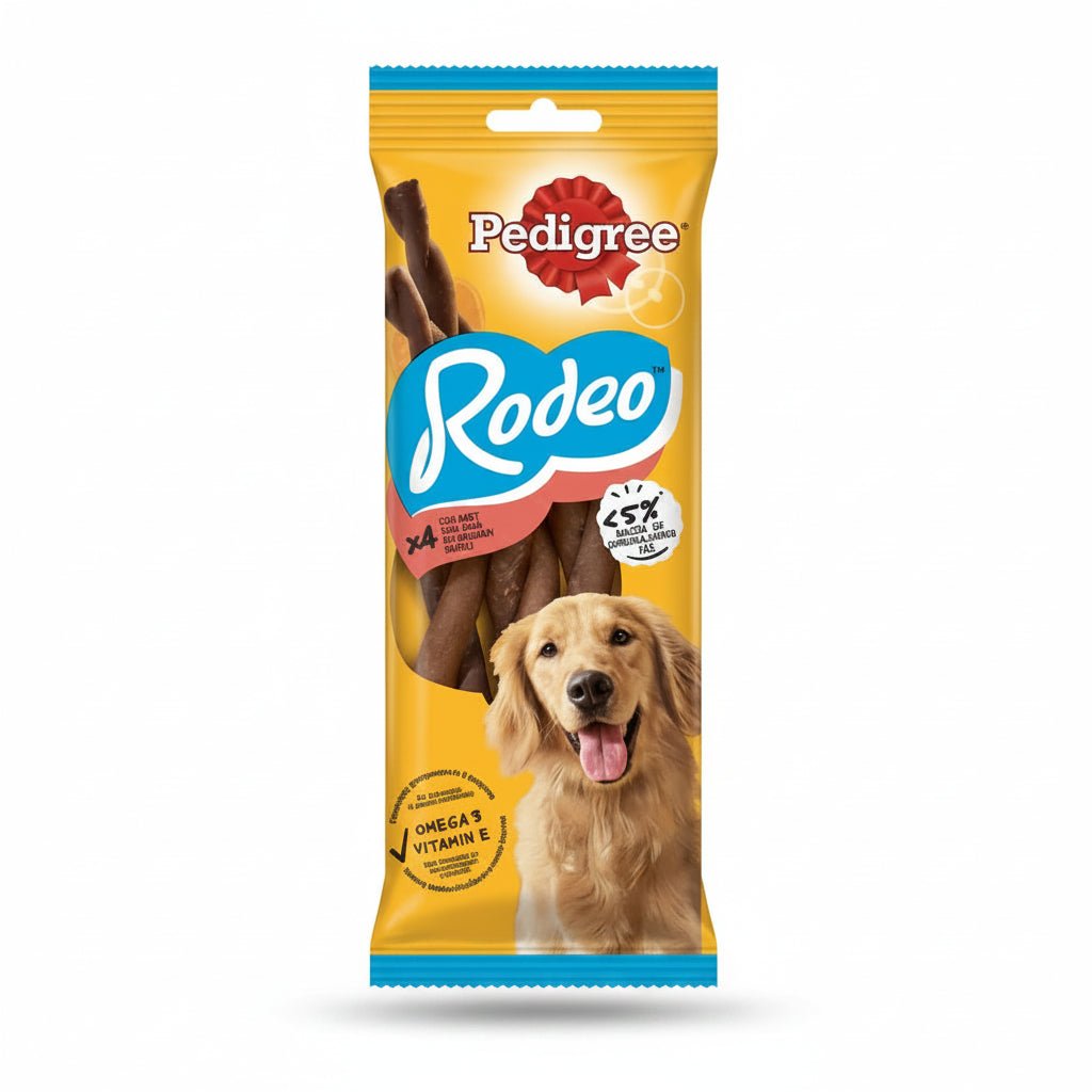 Pedigree Rodeo Beef Dog Treats 4PCS - SNH Packing