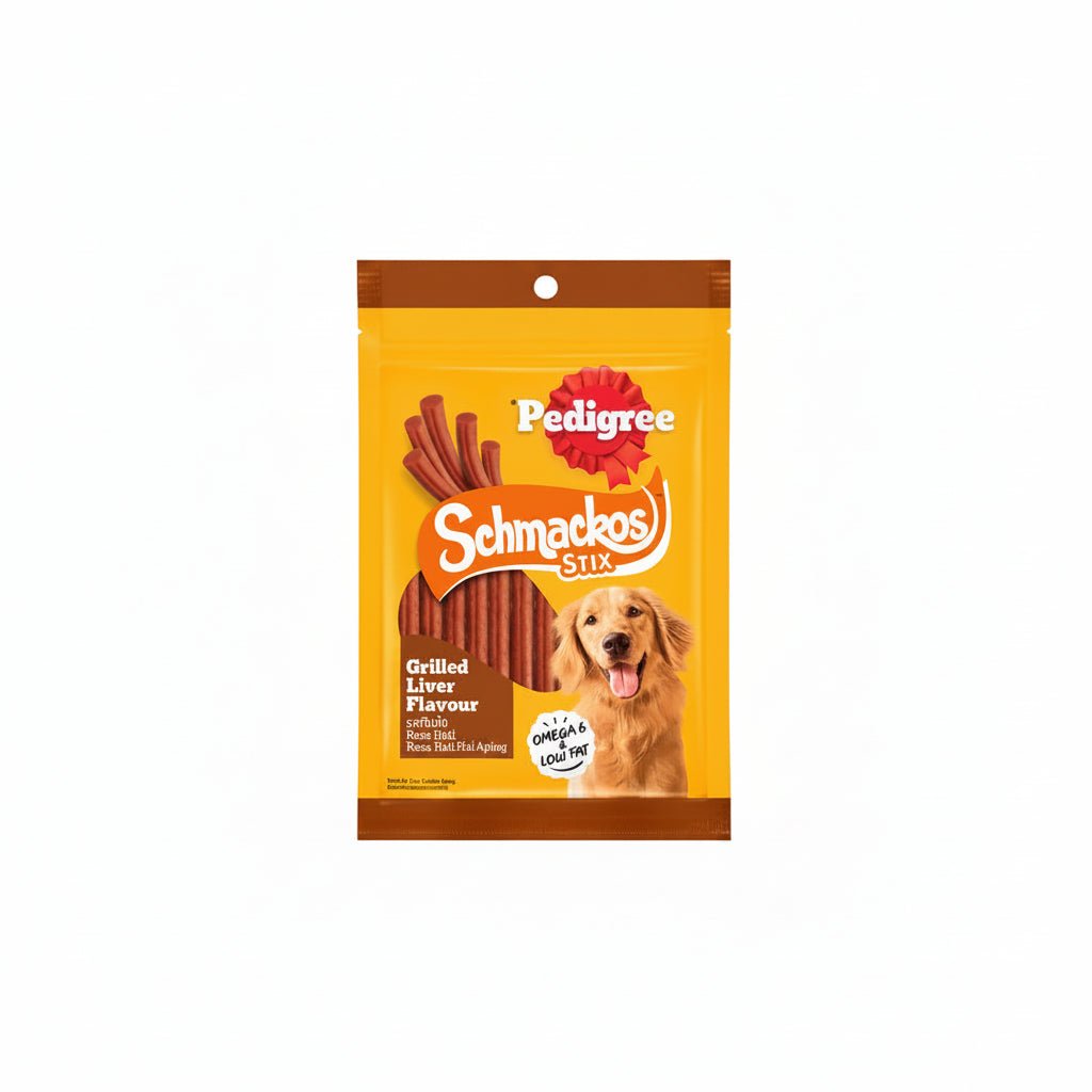 Pedigree Schmackos Stix Grilled Liver Dog Treats - 70G - SNH Packing