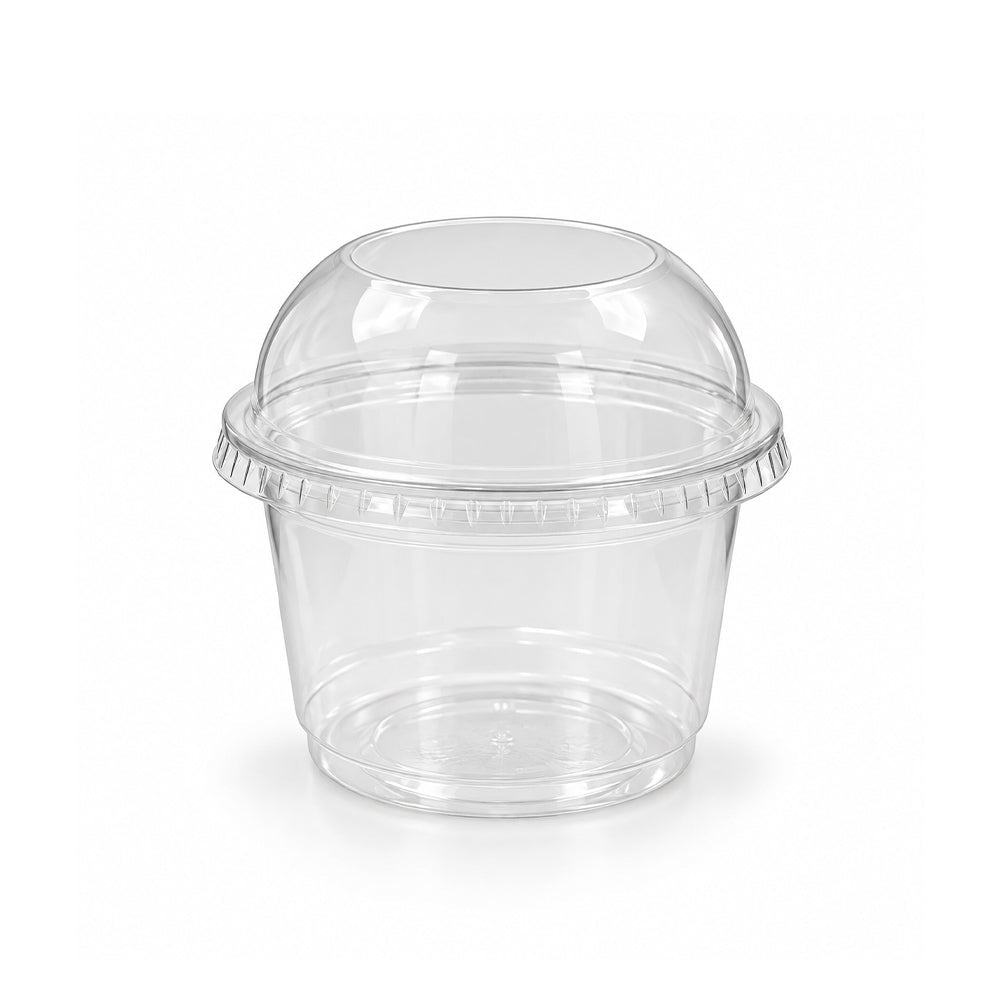 PET Dessert Cups SD15 SD20 6oz 8oz with Lids - SNH Packing