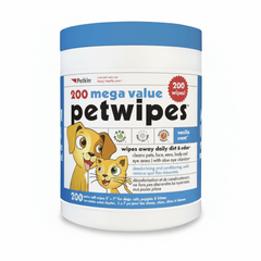 Petkin Extra Mega Valu Pet wipes 200Ct - SNH Packing