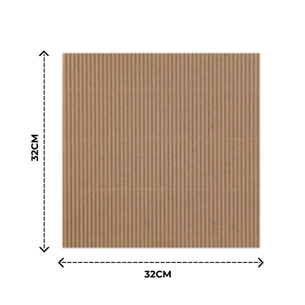 Pizza Liners Brown White Greaseproof Paper 22x22cm to 32x32cm - SNH Packing