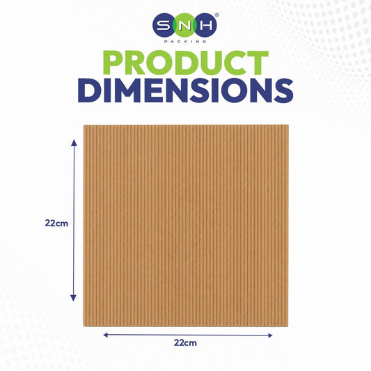 Pizza Liners Brown White Greaseproof Paper 22x22cm to 32x32cm - SNH Packing
