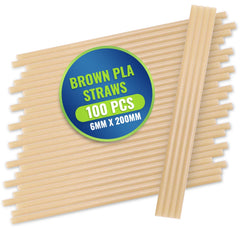 PLA Coffee Straws Individually Wrapped Eco Friendly 100PCS - SNH Packing