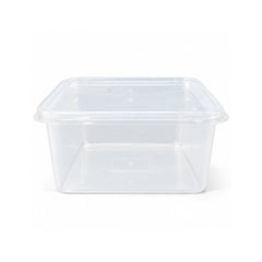 Plastic Containers 2000ml - Rectangular PET Food Container - SNH Packing