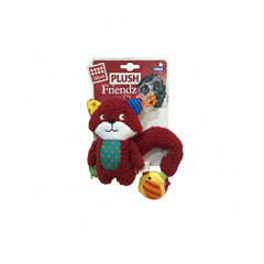 Plush Friendz Squirrel with Squeaker and Crinkle S/M - SNH Packing