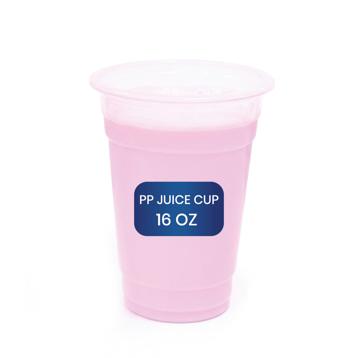 PP Juice Cups Clear 16oz 24oz 90 95 DIA Disposable Cups - SNH Packing