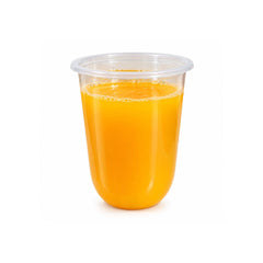 PP Juice Cups U Shape Clear 95mm 16oz 24oz Leak Proof - SNH Packing