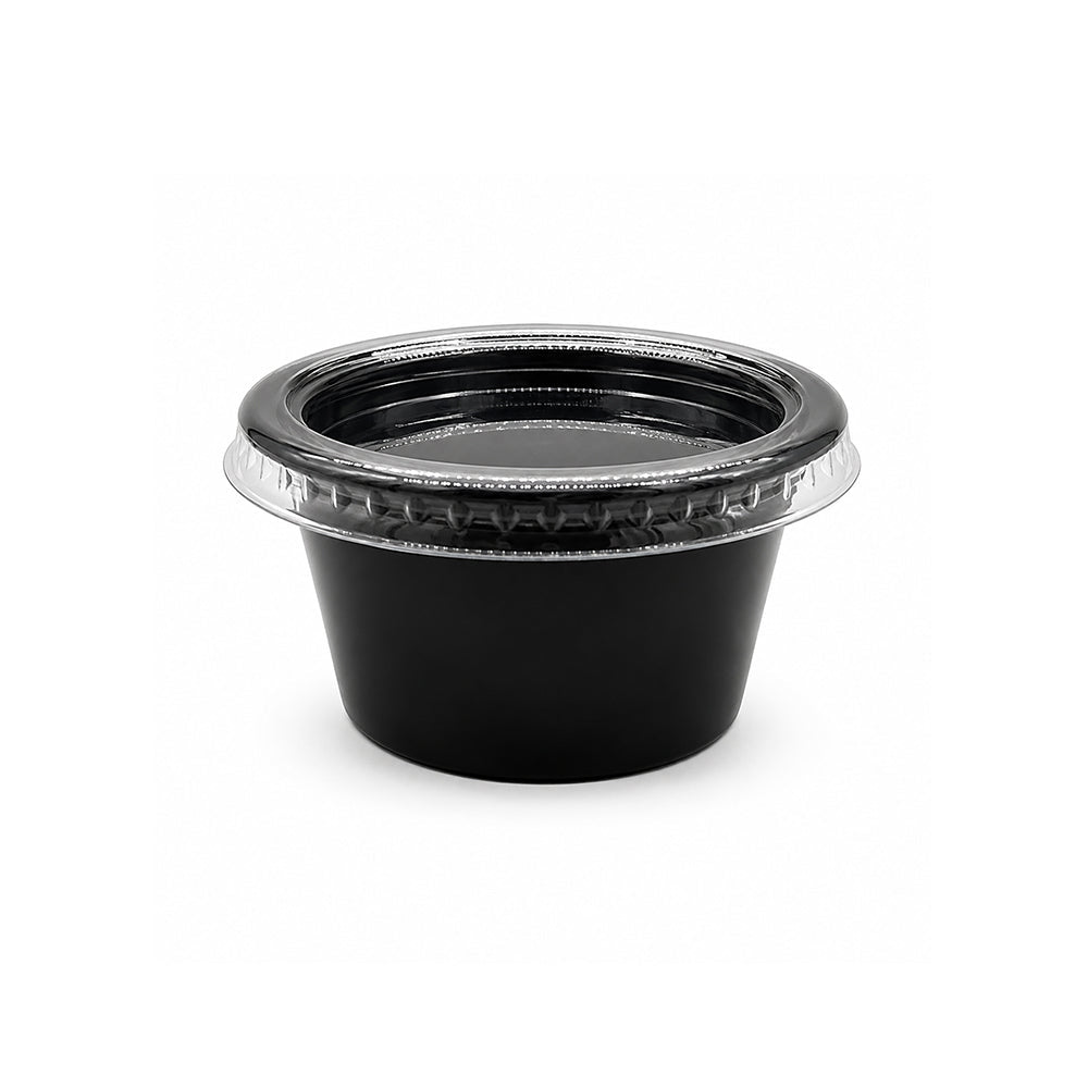 PP Portion Cups with Lids 1 OZ to 4 OZ Sauce Cups - SNH Packing